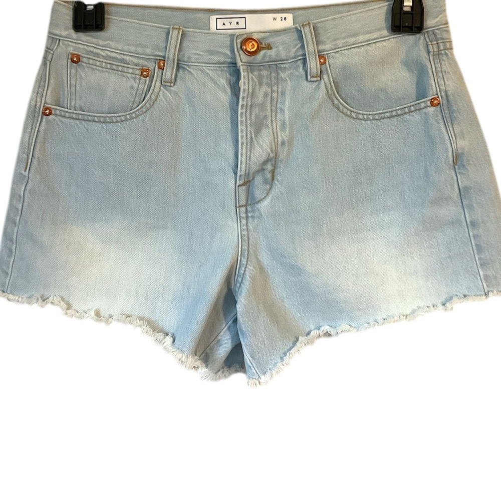 AYR Light Blue Jean Shorts